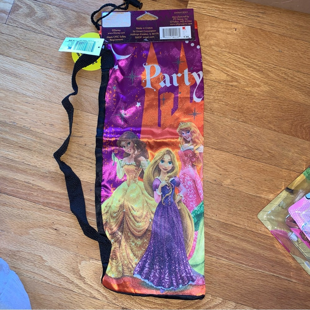 NWT Disney Princesses Halloween Treat Bag